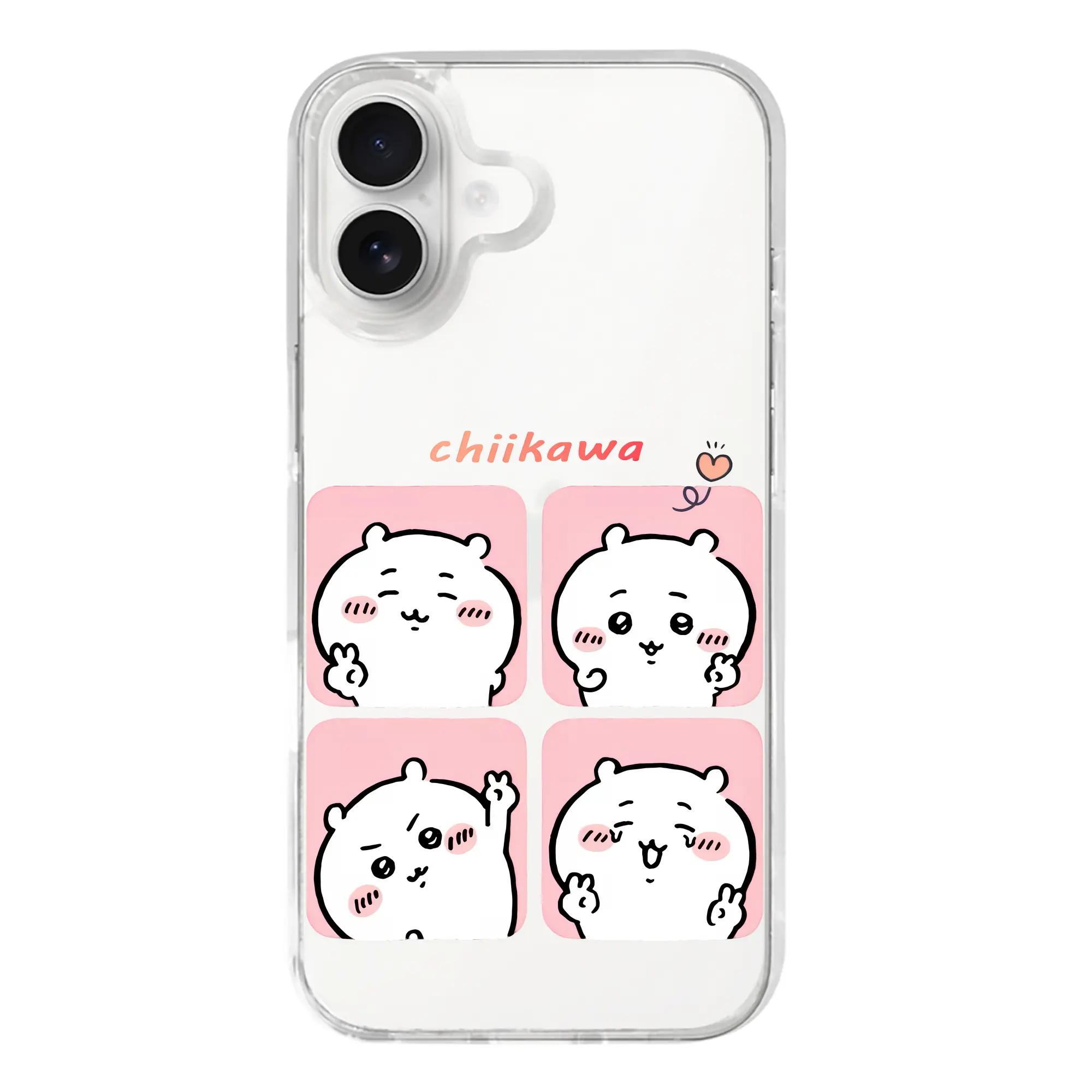 ちい が わ グッズ ちいかわ - iPhone 17シリーズ 透明スマホケース – 薄型・耐衝撃・精密フィット保護カバー